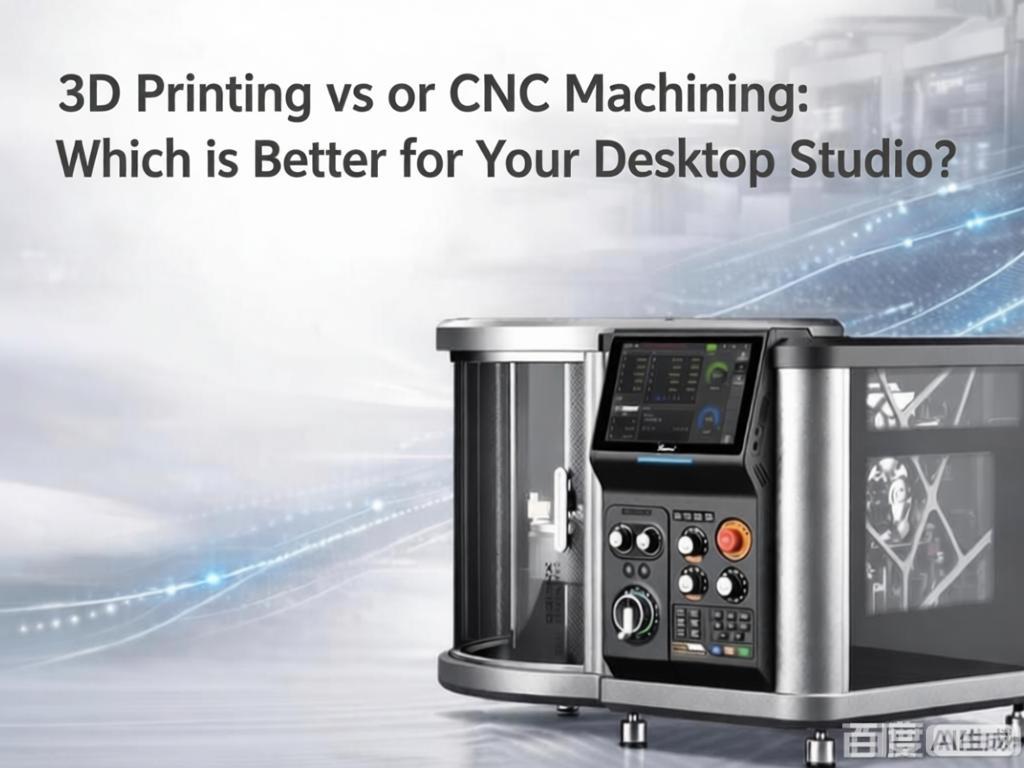3D Printing vs. CNC Machining: Which One Is Right for Your Desktop Workshop?